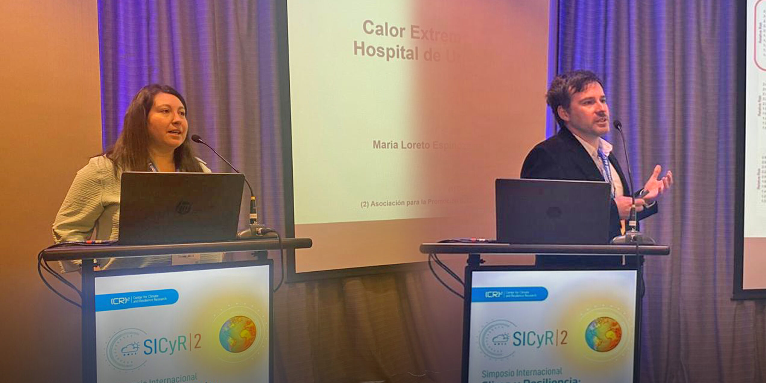 Profesionales de Salud Ocupacional y Vigilancia Sanitaria del ISP presentan investigaciones en Simposio Internacional “Clima y Resiliencia”